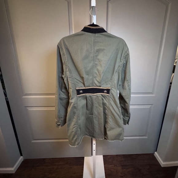 Free People Passenger Jacket – Moss Green, Size Small - Picture 6 of 6